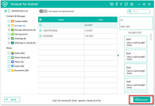 Recover Motorola Messages