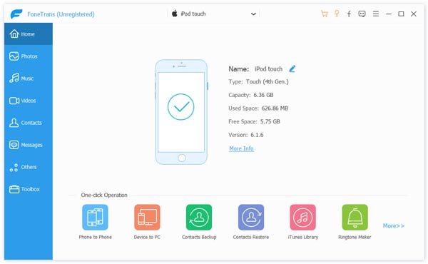Connect iPod to computer