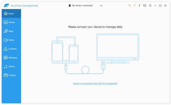 Start iPhone to Computer Transfer
