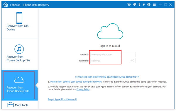 iCloud Backup