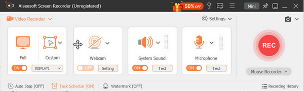 Screen Recorder Interface